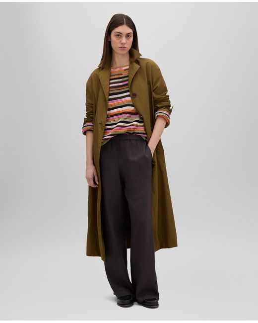 Aspesi Multicolor Pullover Aus Baumwolle Mit Bateauausschnitt