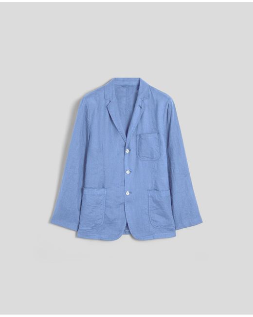 Aspesi Blazer Samuraki Aus Leinen in Blue für Herren