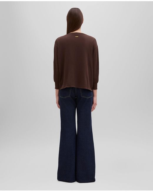 Aspesi Brown Pullover Aus Reiner Baumwolle