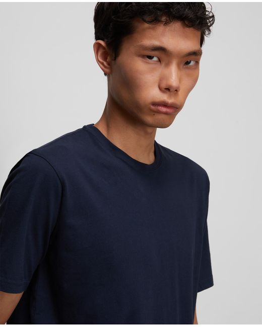 T-Shirt di Aspesi in Blue da Uomo