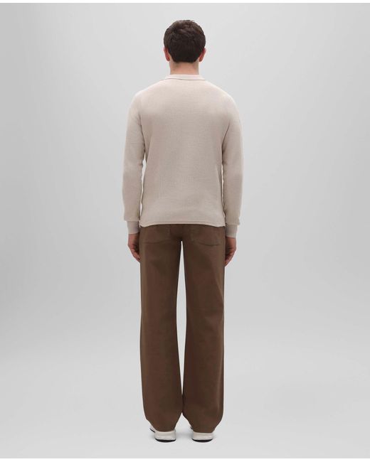 Aspesi Poloshirt Aus Baumwolle Mit PerlmuttknãPfen in White für Herren