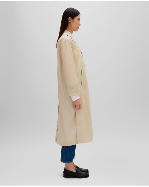 Aspesi Natural Mantel Aus Wasserabweisendem Nylon
