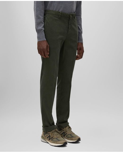 Aspesi Hose Dover Aus Baumwoll-Twill in Green für Herren