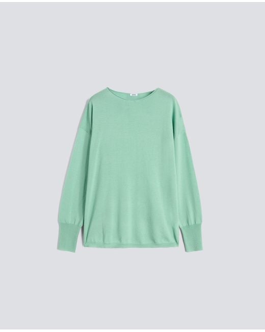 Maglia Con Scollo A Barca di Aspesi in Green