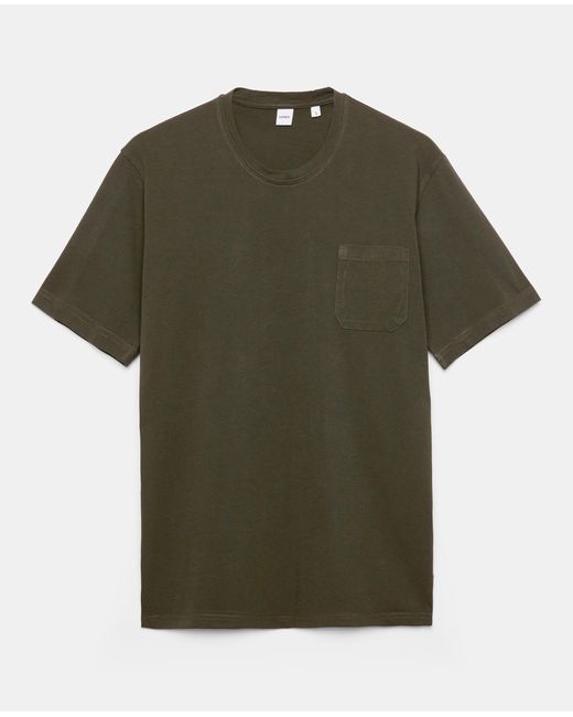 T-shirt in jersey di cotone di Aspesi in Green da Uomo