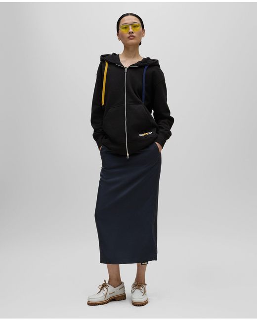 Aspesi Black Baumwoll-Sweatshirt Mit Kapuze