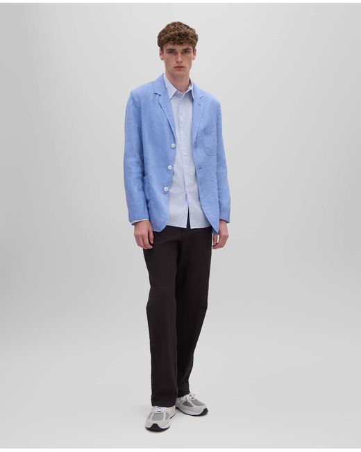 Aspesi Blazer Samuraki Aus Leinen in Blue für Herren
