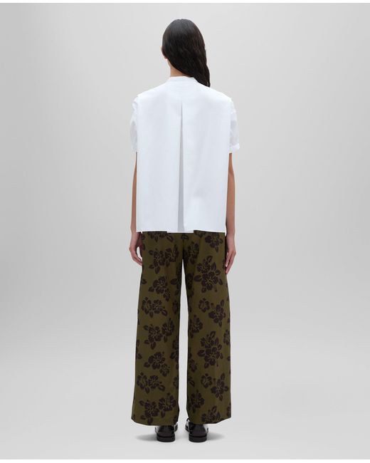 Camicia A Maniche Corte di Aspesi in White