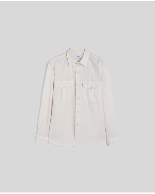 Camicia Glenn di Aspesi in White da Uomo
