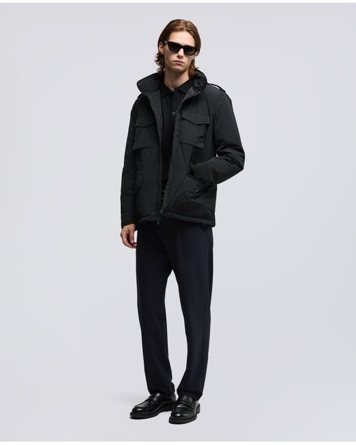 Aspesi Abgefeilte Jacke Mini Field Vento Aus Nylon in Black für Herren