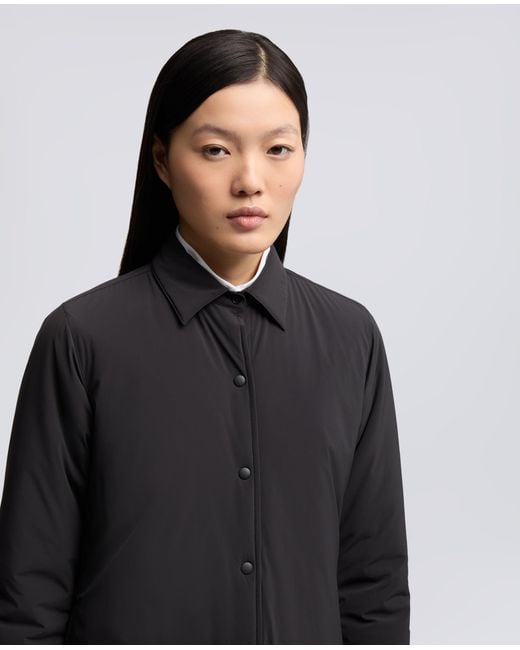 Aspesi Black Hemdjacke Glue Limited Edition