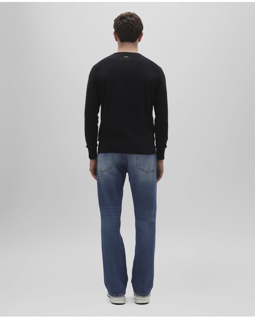 Aspesi Pullover Aus Baumwolle Mit RaglanãRmeln in Black für Herren