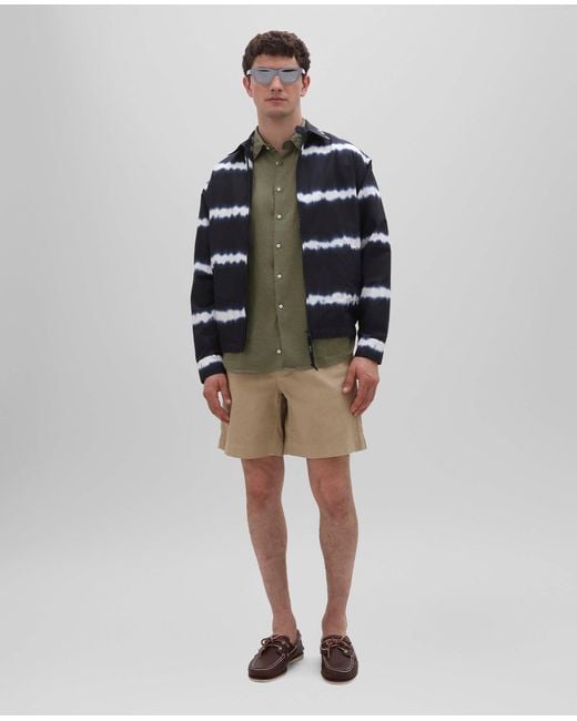 Aspesi Bermudas Grande Aus Rustikalem Baumwoll-Leinen-Canvas in Natural für Herren