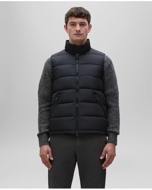Gilet Piuma Slim Re di Aspesi in Blue da Uomo