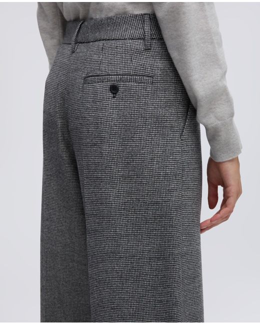 Aspesi Gray Hose Aus Flanell Aus Kaschmir Und Wolle