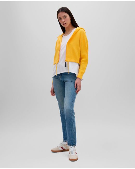 Maglia Con Cappuccio di Aspesi in Yellow