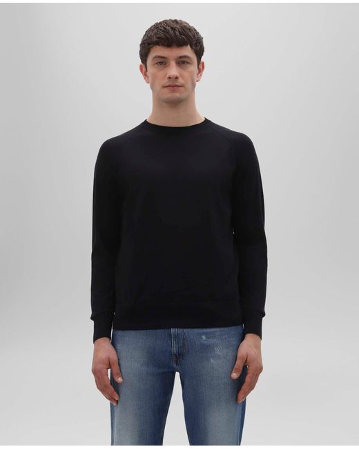 Aspesi Pullover Aus Baumwolle Mit RaglanãRmeln in Black für Herren