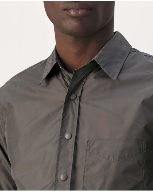 Camicia Utility di Aspesi in Gray da Uomo