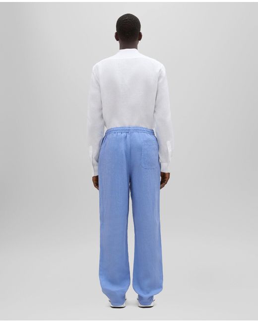 Aspesi Hose Ventura Aus Leinen in Blue für Herren