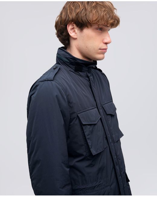 Filed Jacket Mini Field Vento di Aspesi in Blue da Uomo