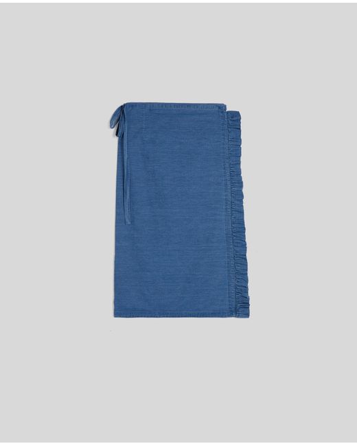 Aspesi Blue Gonna Pareo