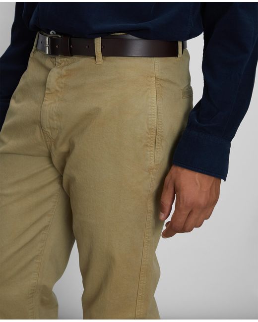 Pantaloni Chino Da Lavoro Tinti di Aspesi in Natural da Uomo