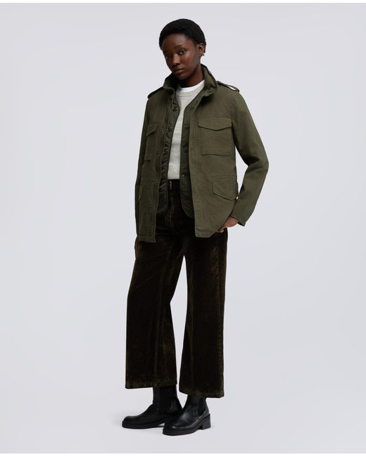 Giubbotto Mini Field Con Gilet Interno di Aspesi in Green