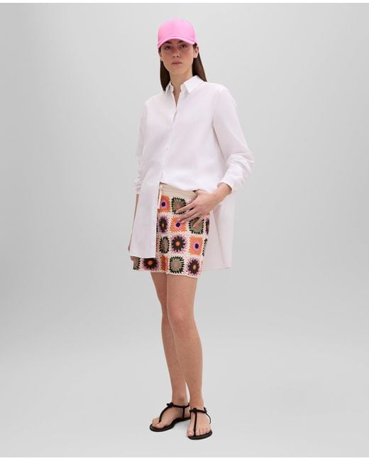 Aspesi White Shorts Aus Baumwolle