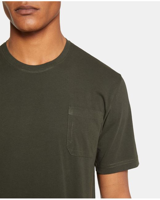 T-shirt in jersey di cotone di Aspesi in Green da Uomo