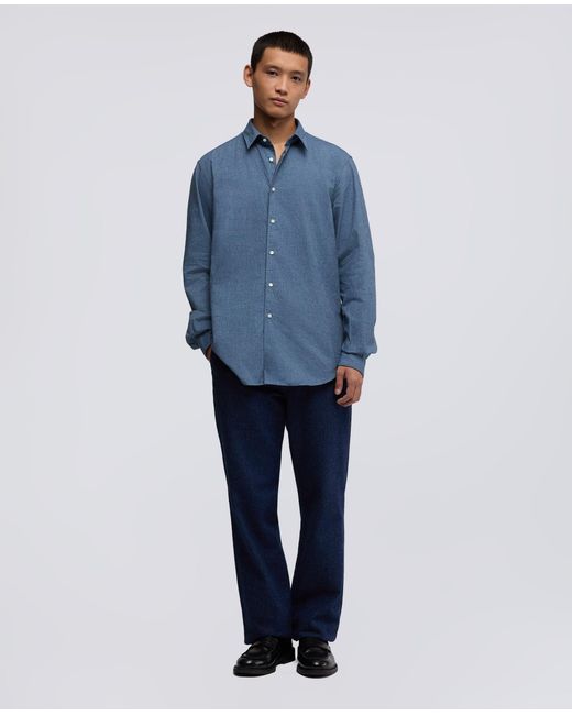 Camicia Comma di Aspesi in Blue da Uomo