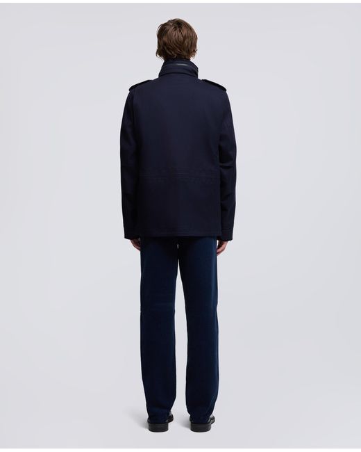 Mini Field Jacket Cot di Aspesi in Blue da Uomo