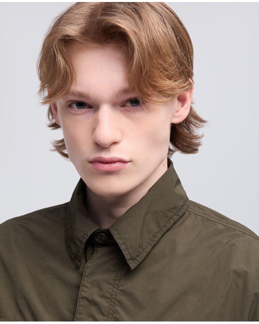 Camicia Sfoderata di Aspesi in Green da Uomo