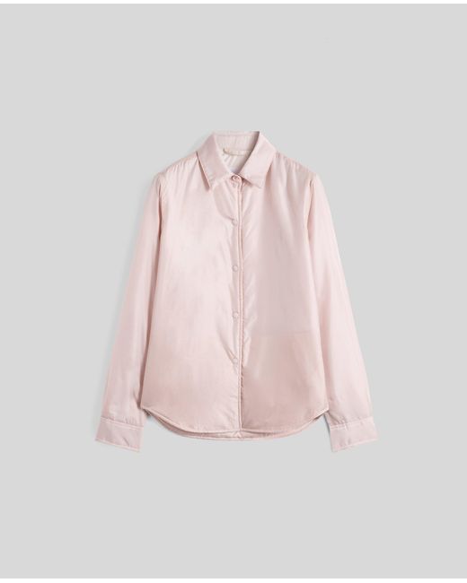 Overshirt Glue di Aspesi in Pink