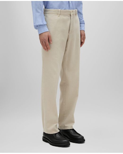 Pantalone Flats di Aspesi in Natural da Uomo