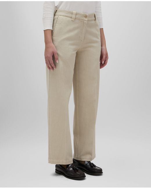 Aspesi Natural Hose Aus Baumwoll-Gabardine
