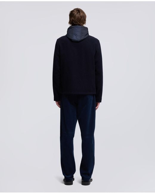 Aspesi Jacke Werner Aus Shetland-Wolle in Blue für Herren