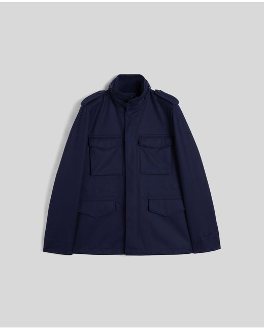 Mini Field Jacket Cot di Aspesi in Blue da Uomo