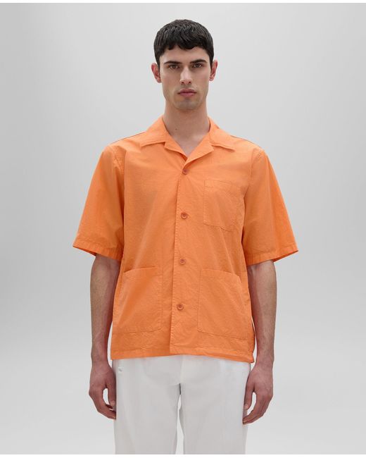 Camicia Bowling di Aspesi in Orange da Uomo