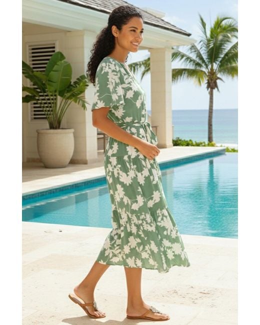 Aspiga Green Sustainable Emily Dress Summer Holiday Ecovero Viscose