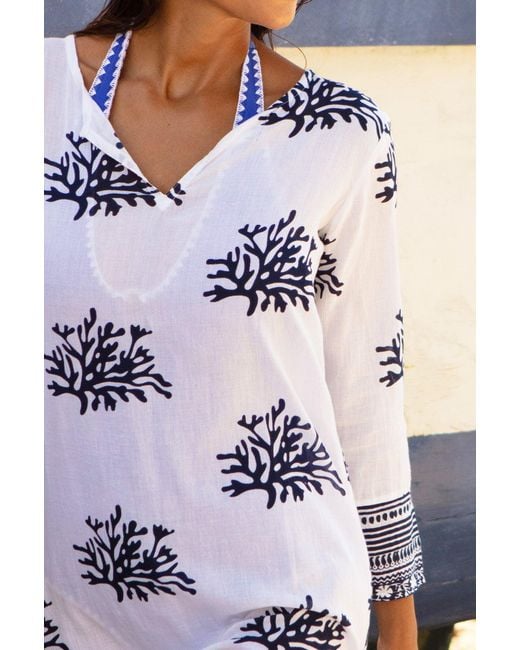 Aspiga Black Guadalupe Short Organic Cotton Tunic