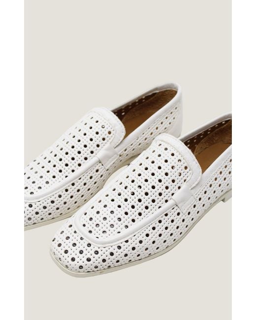Alpe Multicolor Aspiga Ethical Zoe Leather Loafers Flat Sole Summer