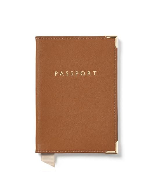 Aspinal Multicolor Passport Cover