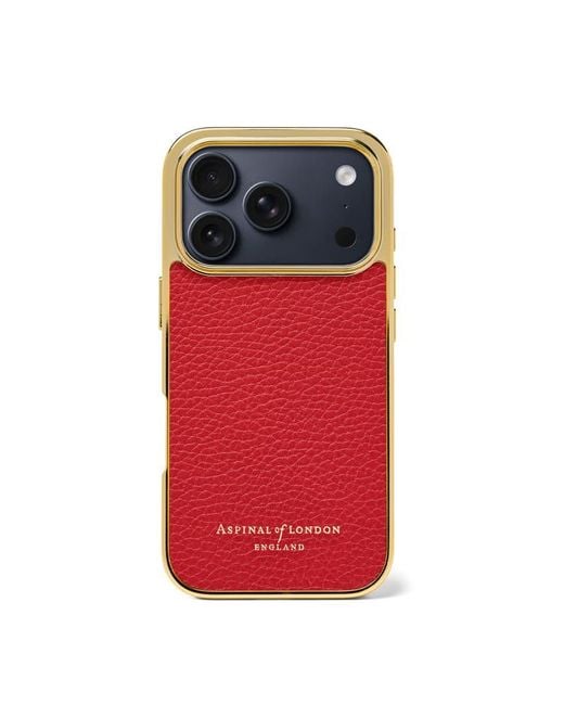 Aspinal Red Iphone 17 Pro Case