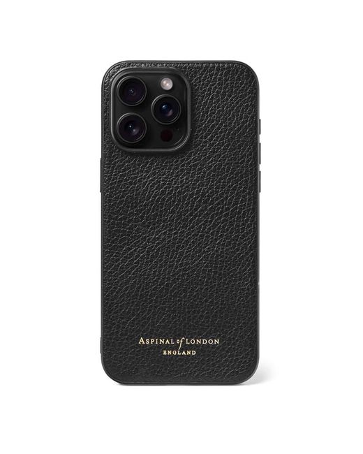 Aspinal Black Iphone 15 Pro Max Case