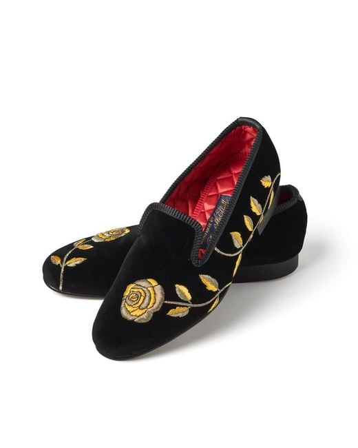 Aspinal of London Women's Red Patrick Mcdowell Slippers