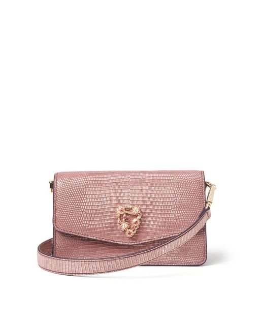 Aspinal Pink Eliza Clutch