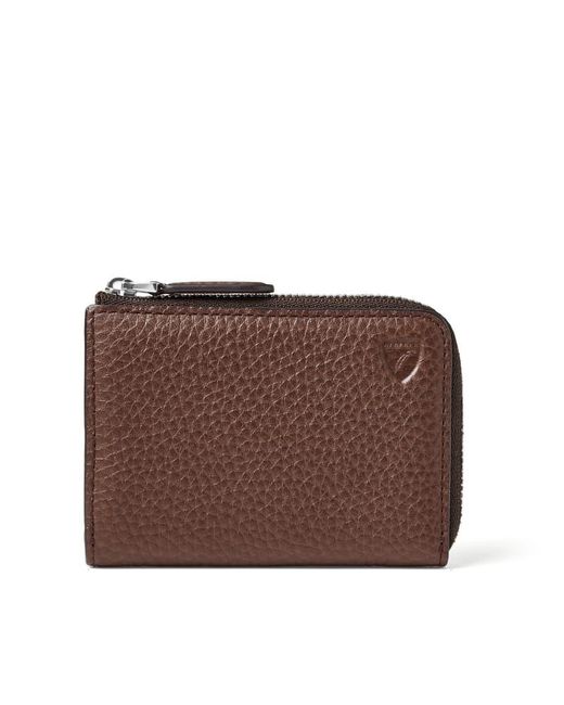 Aspinal Brown Key Holder Wallet for men