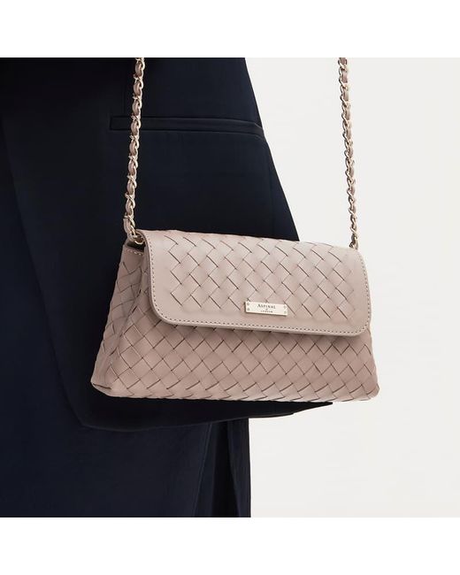 Aspinal Gray Sunrise Sunset Clutch
