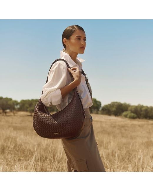 Aspinal Brown Soho Large Crescent