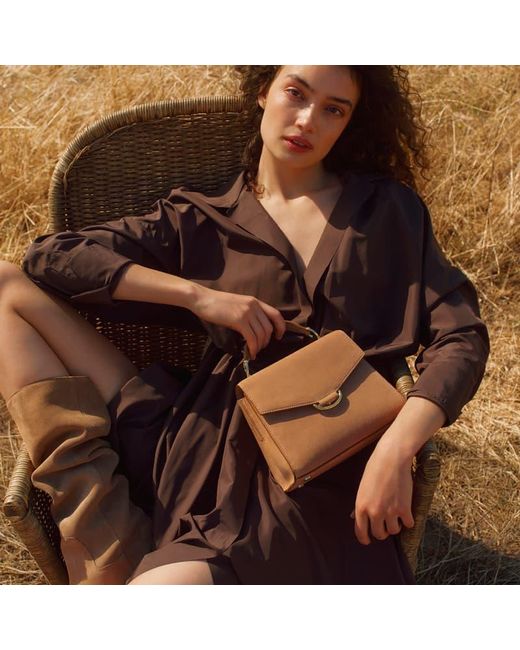 Aspinal Natural Annabelle Midi